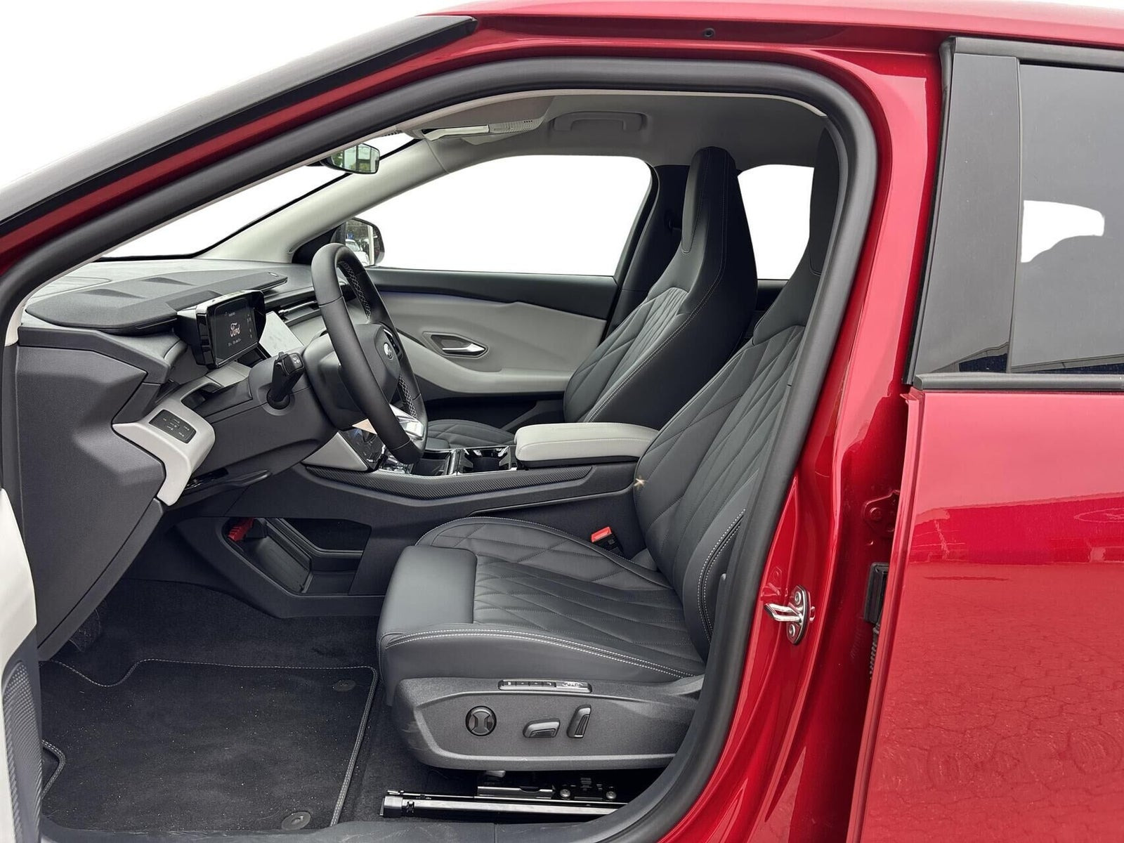 Rød Ford Explorer fra 2025