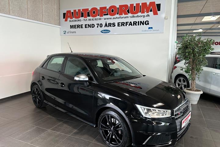 Sort Audi S1 fra 2015