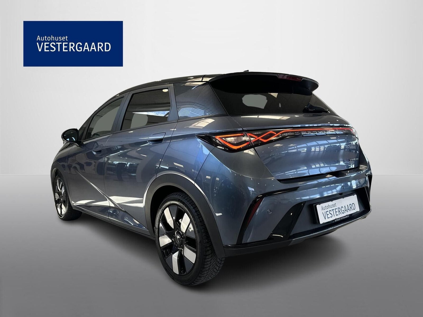 Blå BYD Dolphin fra 2023