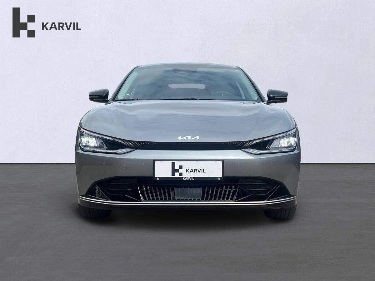 Sølv Kia EV6 fra 2024