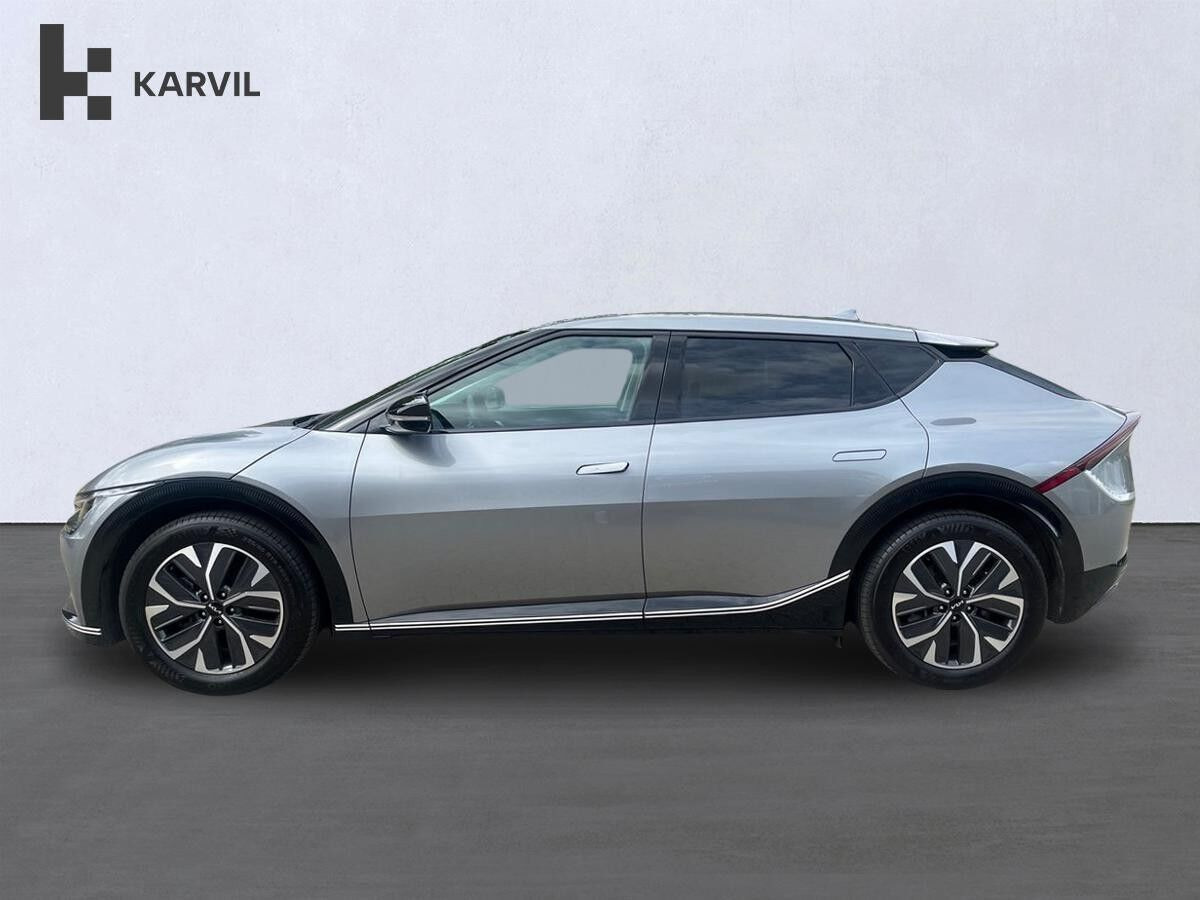 Sølv Kia EV6 fra 2024