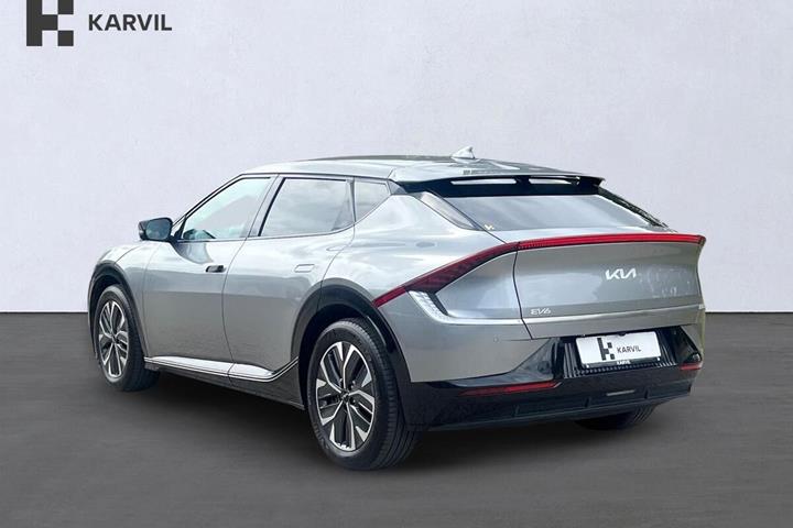 Sølv Kia EV6 fra 2024