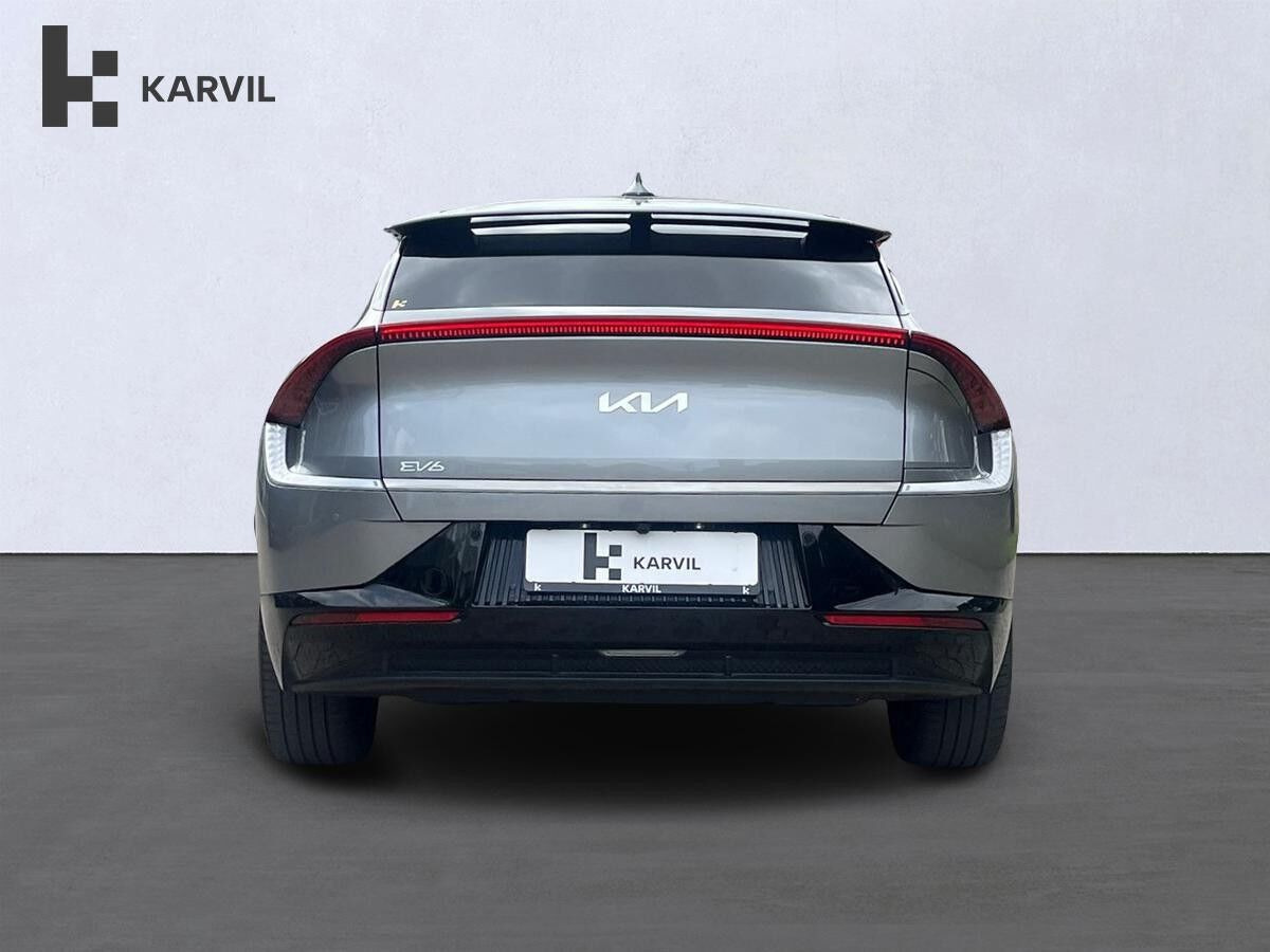 Sølv Kia EV6 fra 2024