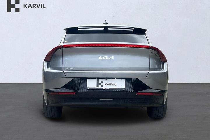 Sølv Kia EV6 fra 2024