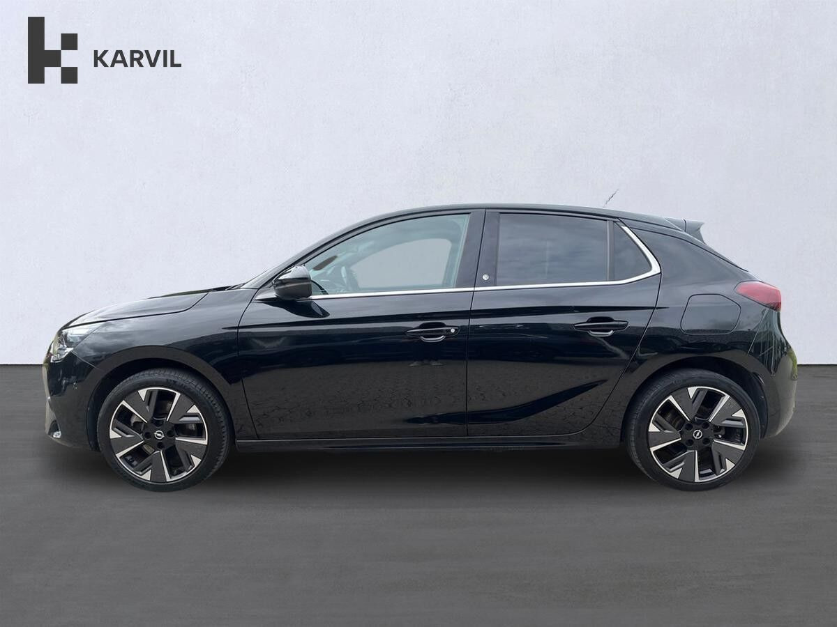 Sort Opel Corsa-e fra 2023