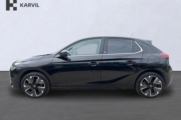 Sort Opel Corsa-e fra 2023