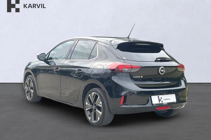 Sort Opel Corsa-e fra 2023