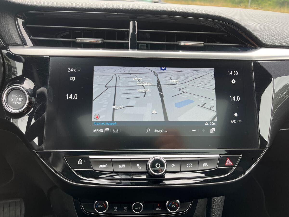 Sort Opel Corsa-e fra 2023
