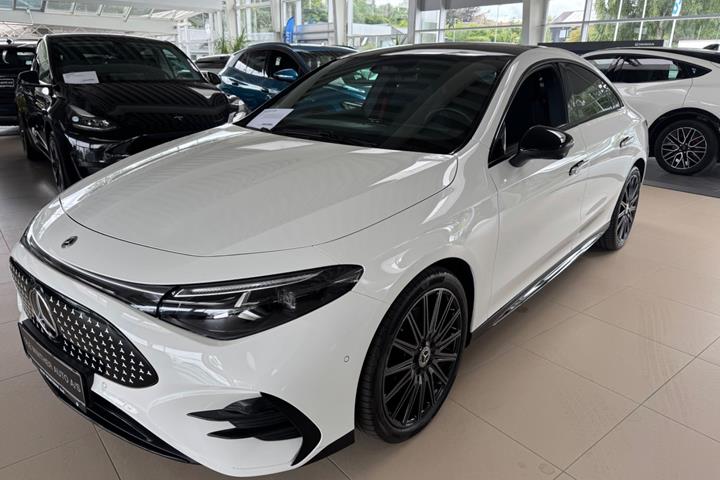 Hvid Mercedes CLA250+ fra 2026