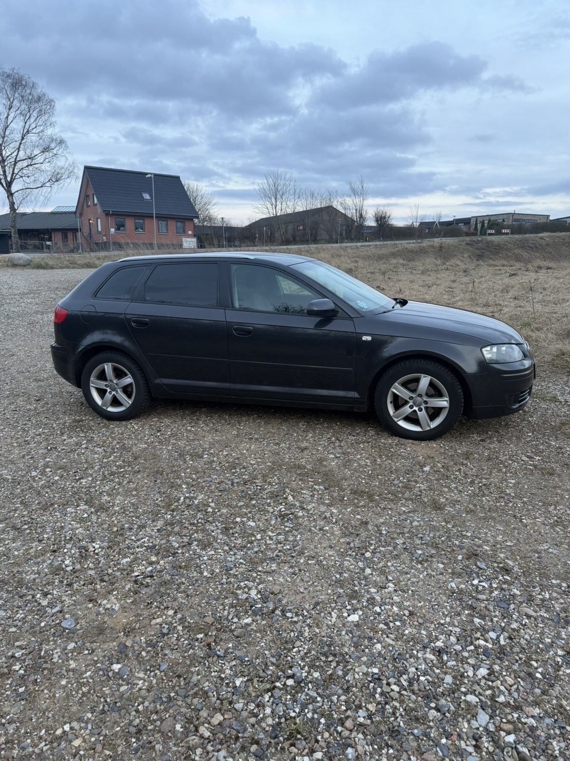 Sort Audi A3 fra 2007