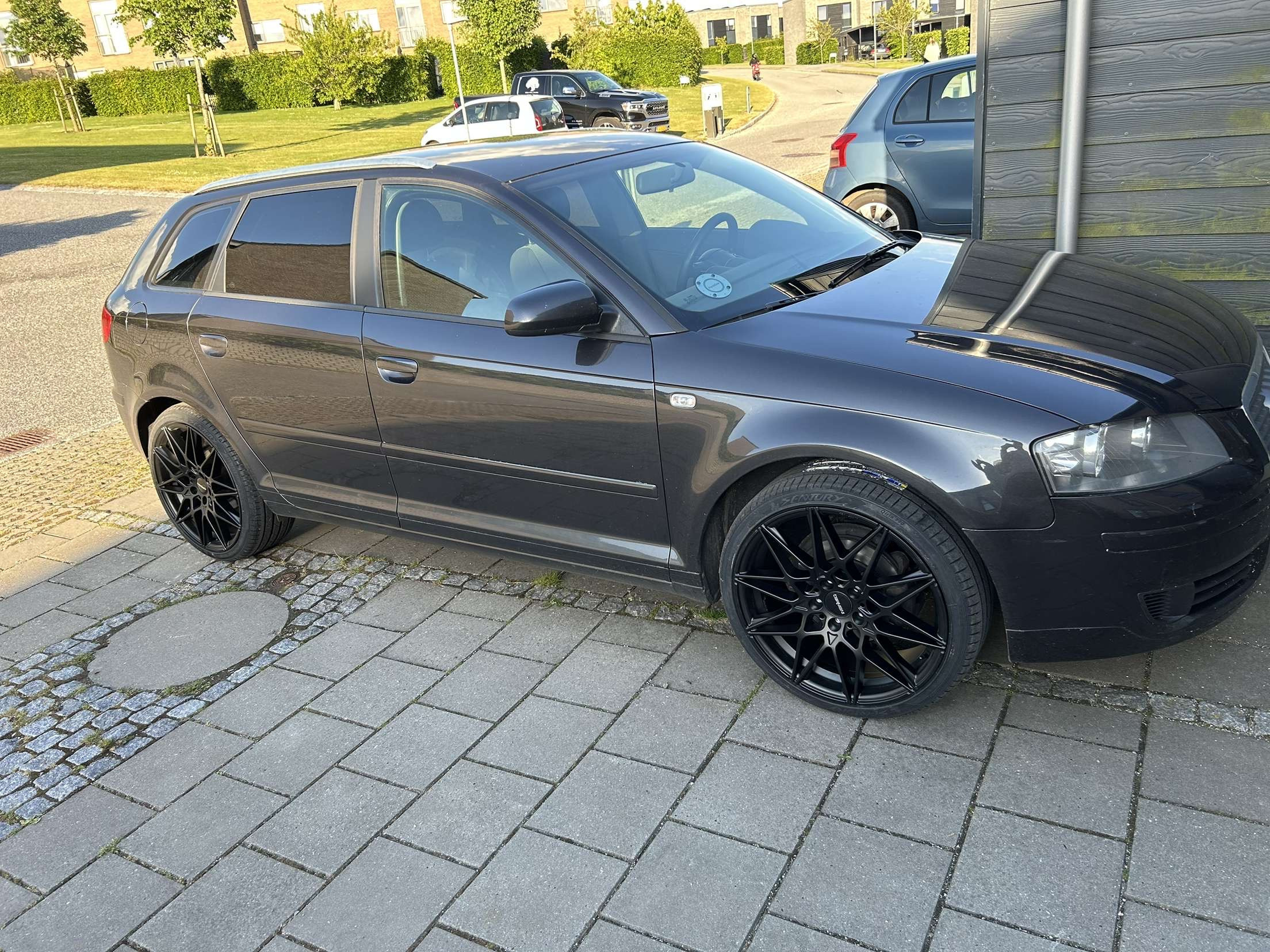 Sort Audi A3 fra 2007