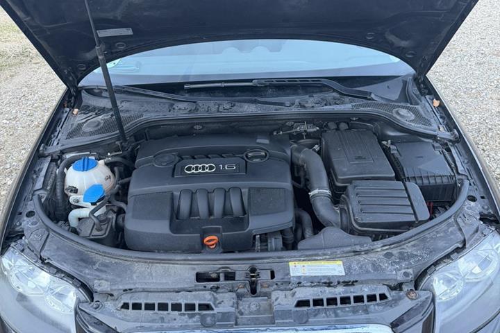 Sort Audi A3 fra 2007