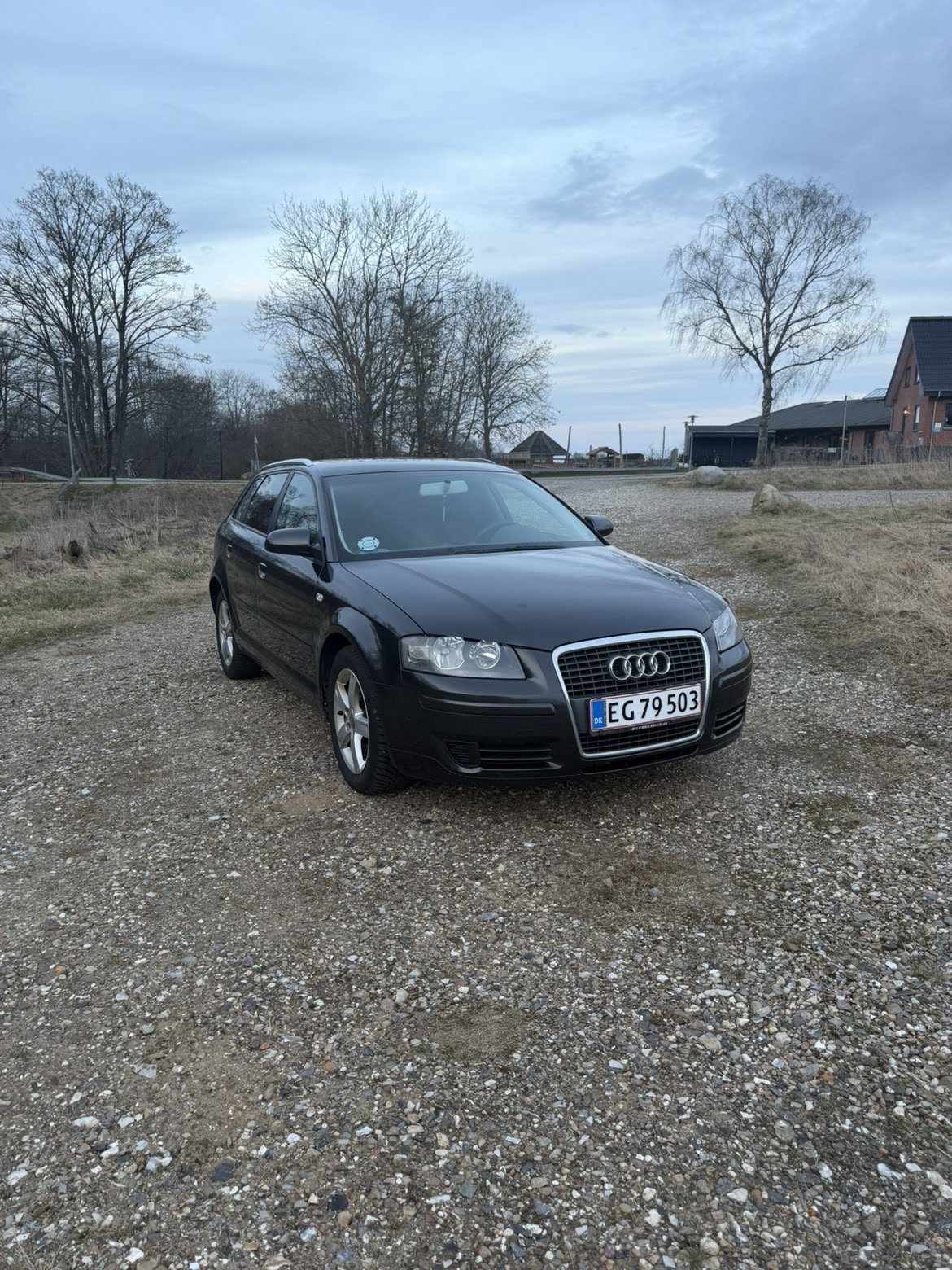 Sort Audi A3 fra 2007