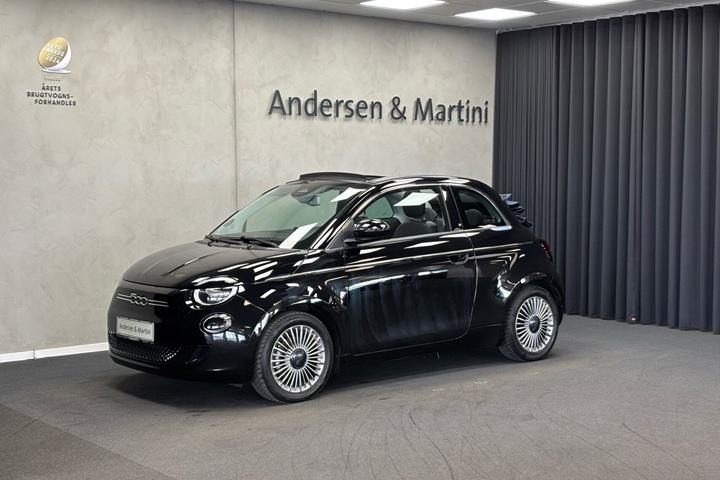 Sort Fiat 500e fra 2023