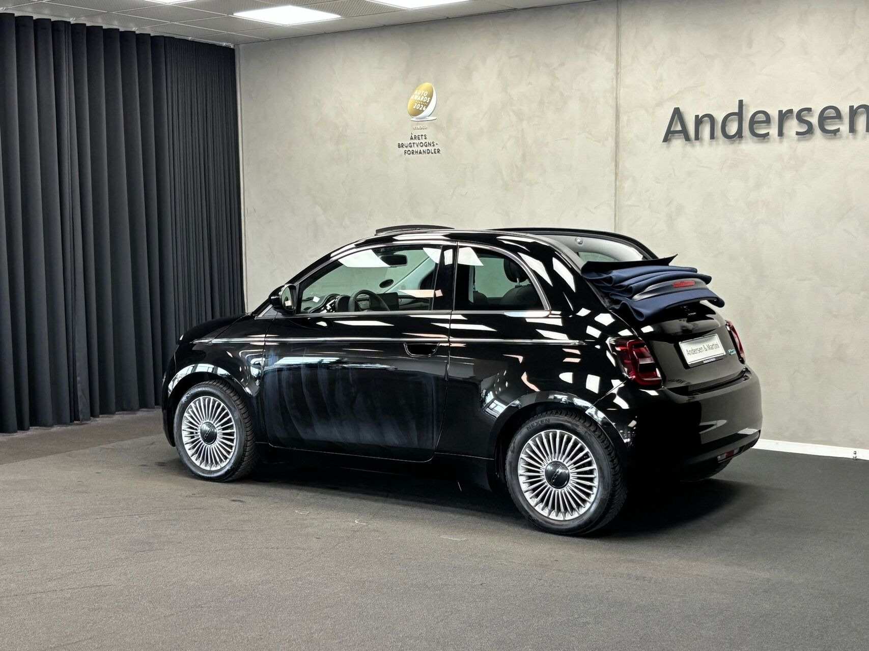 Sort Fiat 500e fra 2023