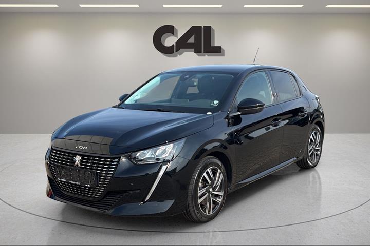Sort Peugeot 208 fra 2023