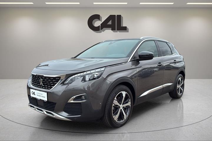 Grå Peugeot 3008 fra 2018