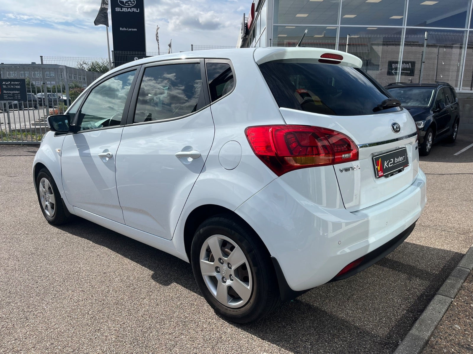 Hvid Kia Venga fra 2016