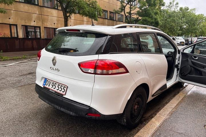 Hvid Renault Clio IV fra 2018