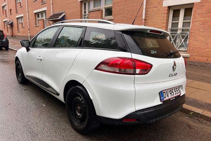 Hvid Renault Clio IV fra 2018
