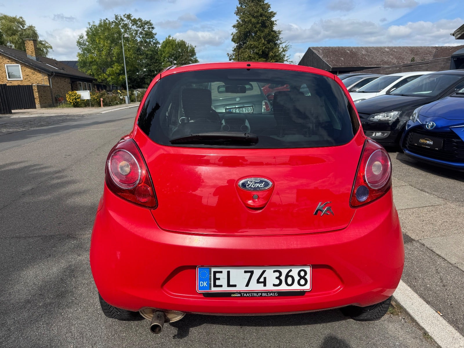 Sort Ford Ka fra 2014
