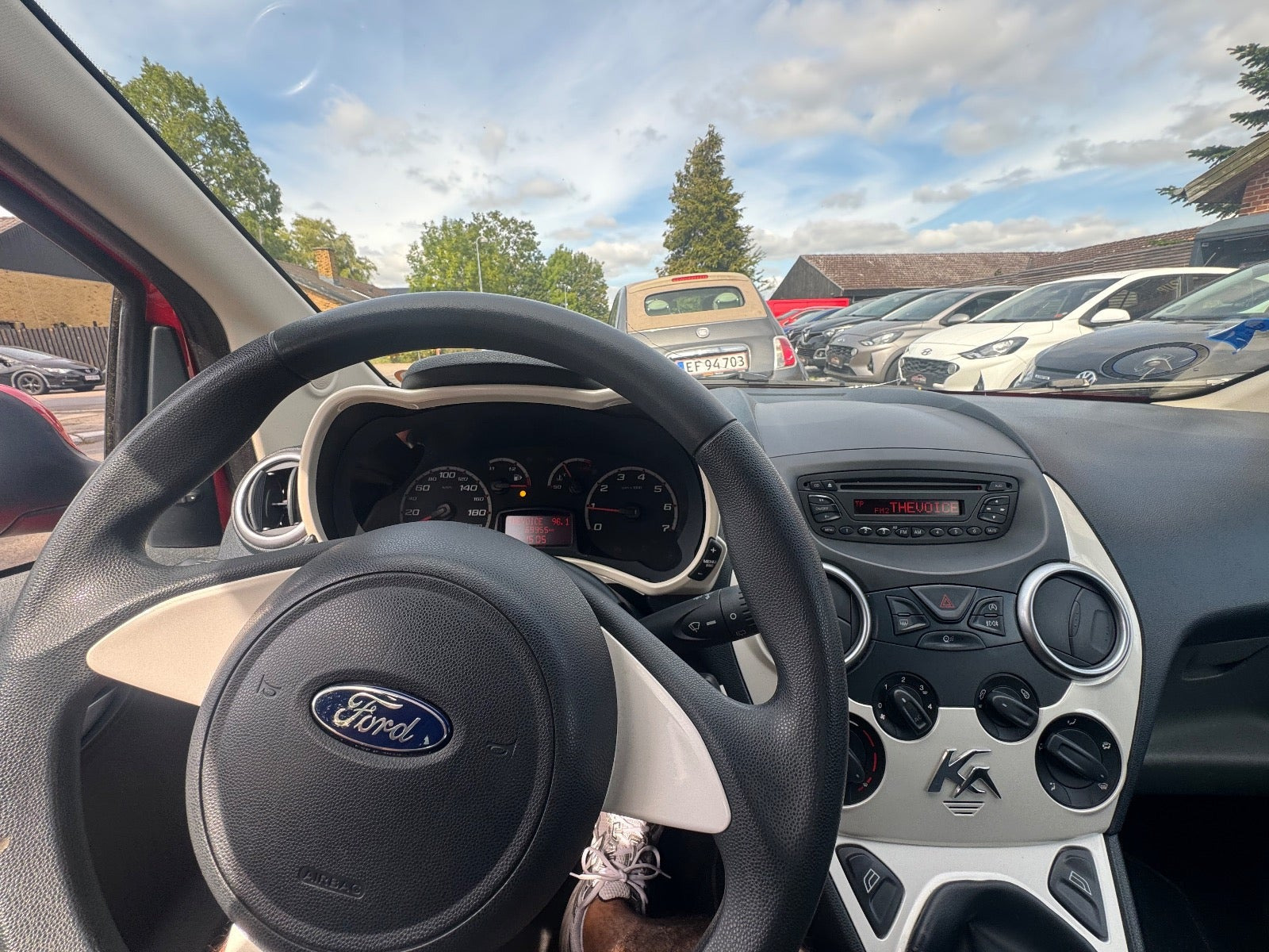 Sort Ford Ka fra 2014