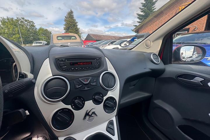 Sort Ford Ka fra 2014