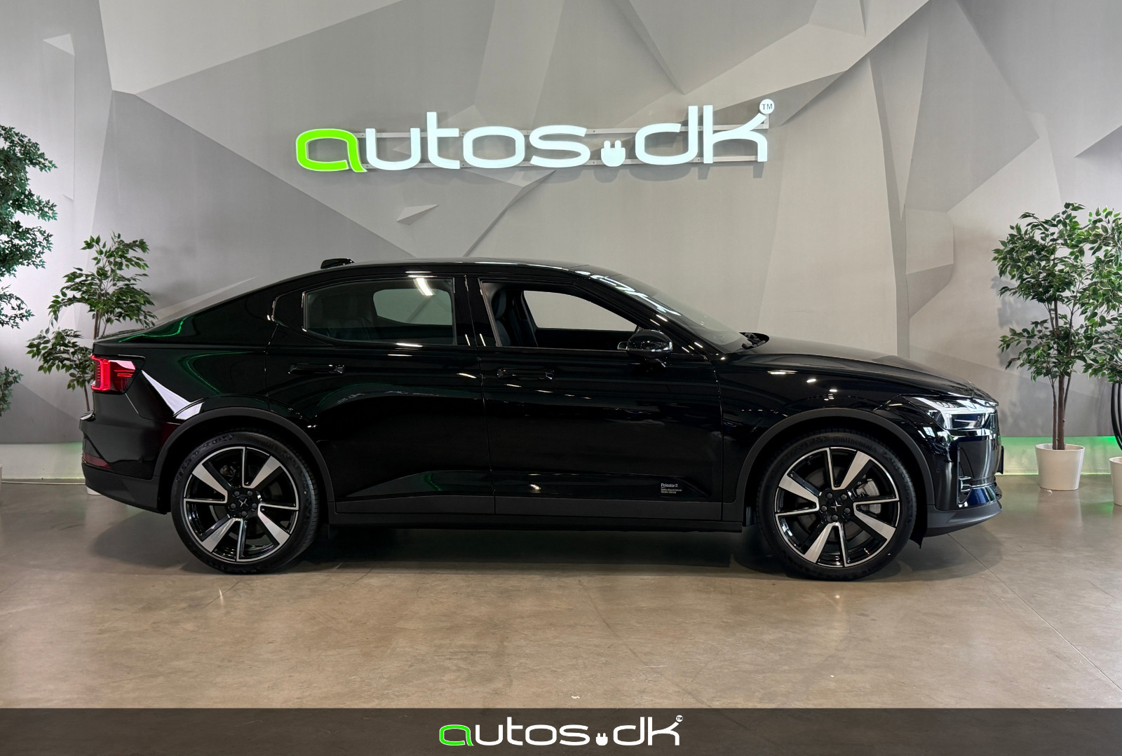 Sort Polestar 2 fra 2022