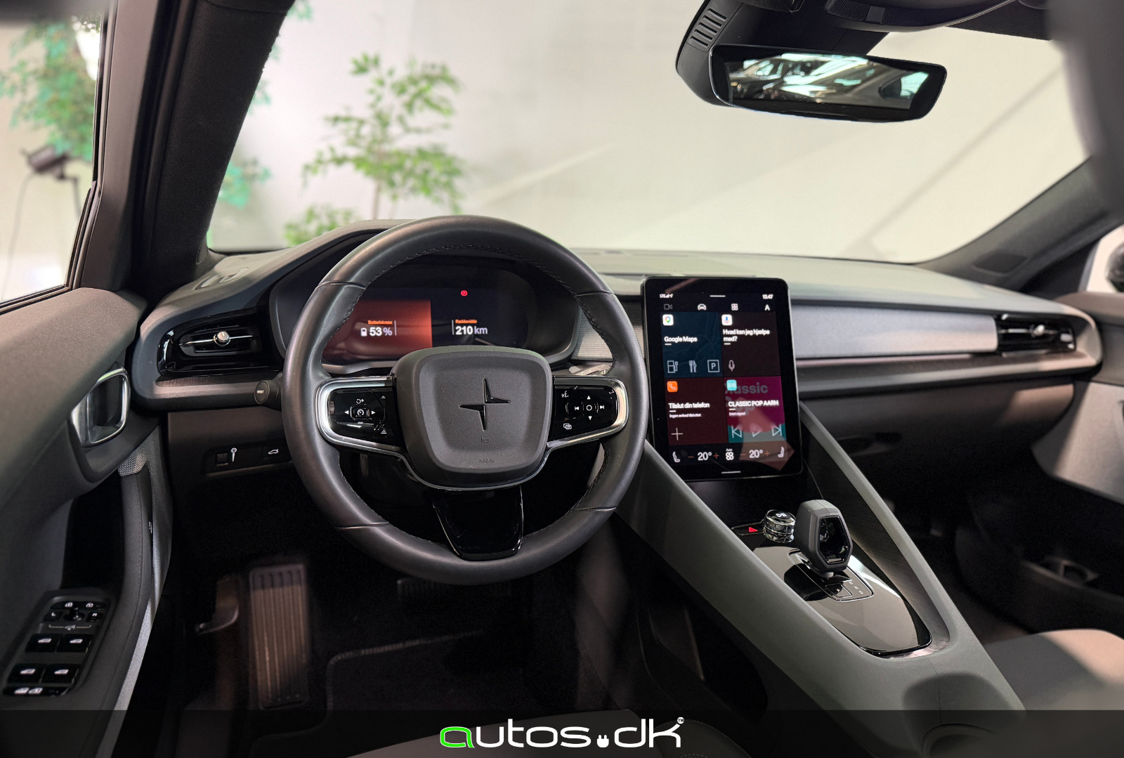 Sort Polestar 2 fra 2022