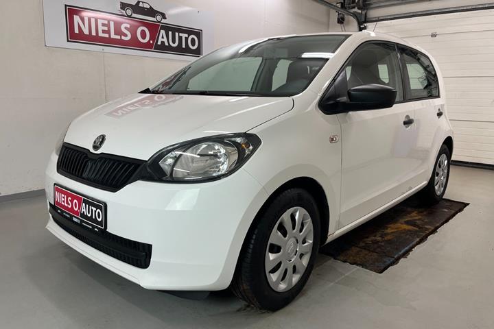 Hvid Skoda Citigo fra 2013