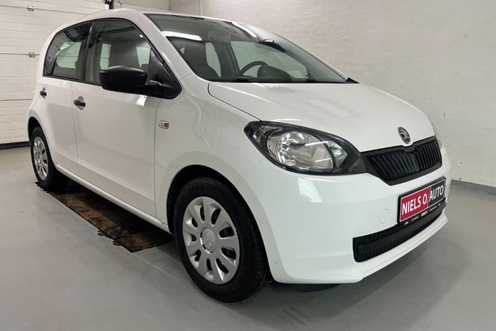 Hvid Skoda Citigo fra 2013