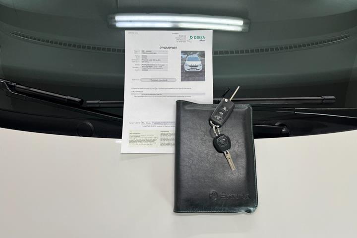 Hvid Skoda Citigo fra 2013