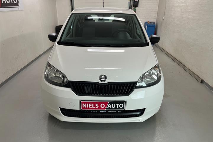 Hvid Skoda Citigo fra 2013