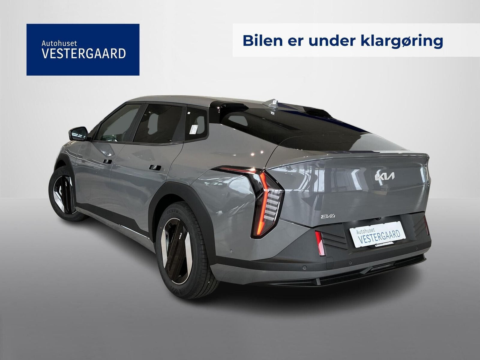 Grå Kia EV4 fra 2026