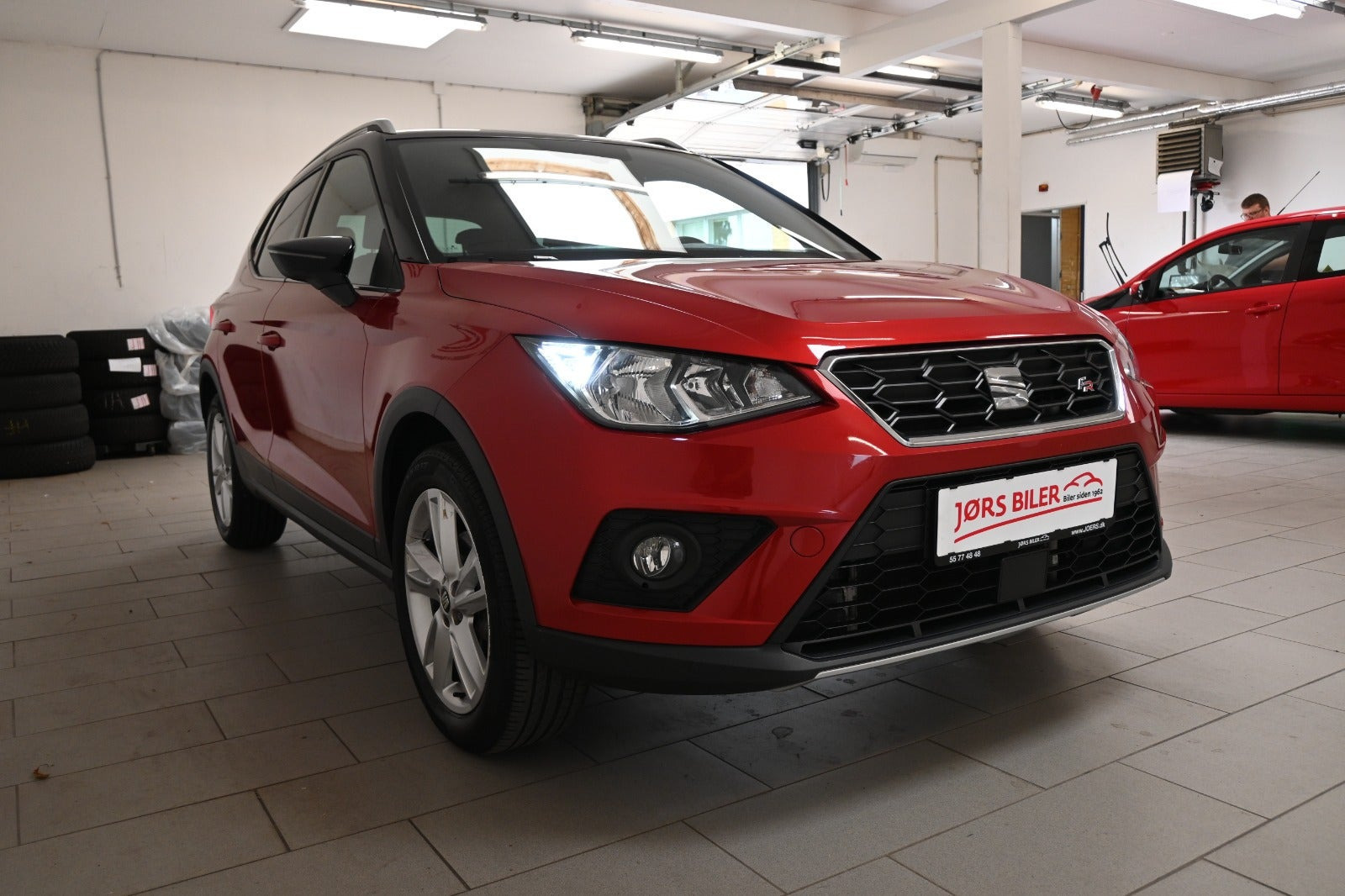 Rød Seat Arona fra 2018