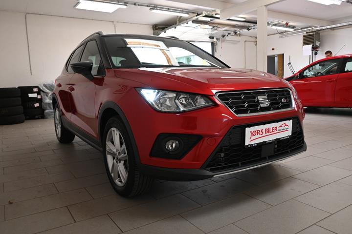 Rød Seat Arona fra 2018