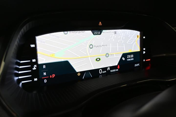 Sort Skoda Octavia fra 2022