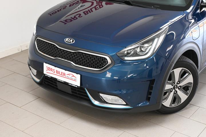 Blå Kia Niro fra 2019