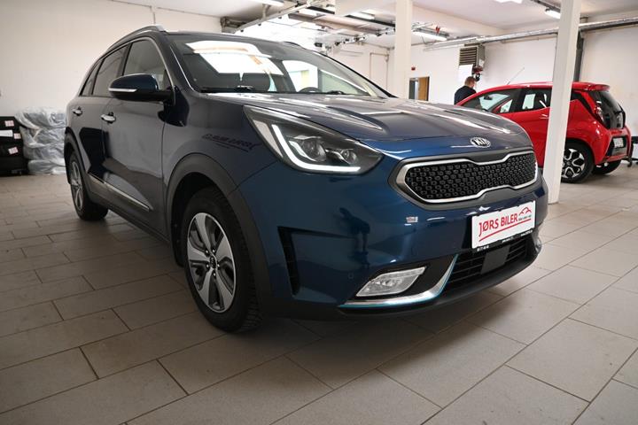 Blå Kia Niro fra 2019