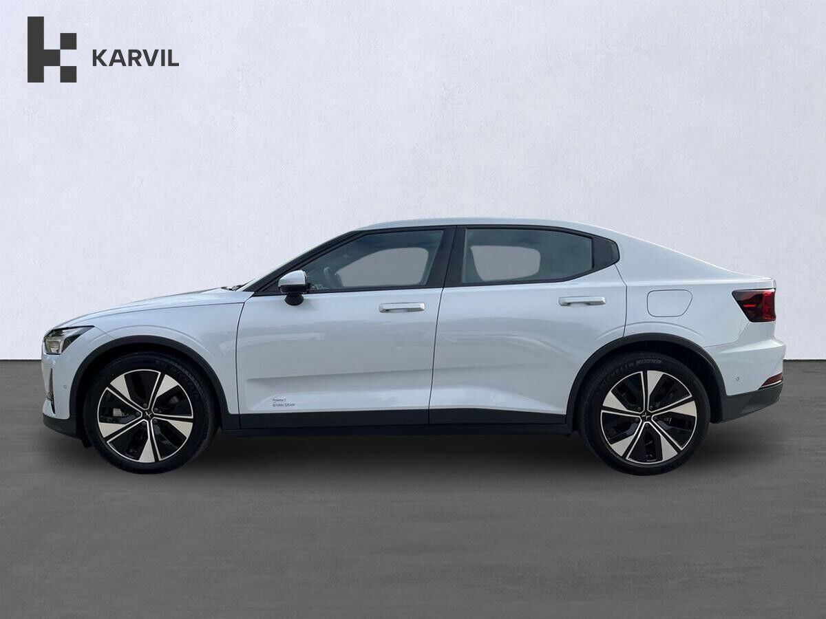 Hvid Polestar 2 fra 2024