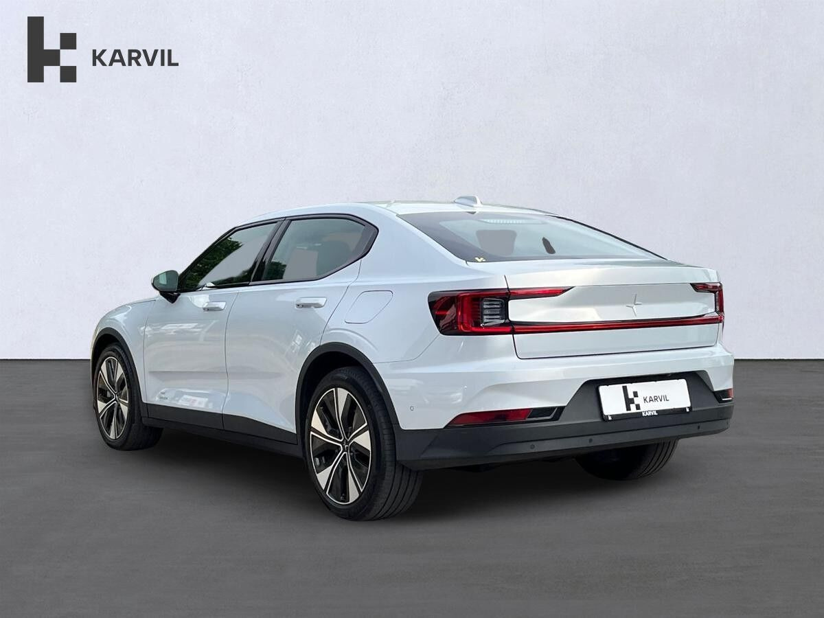 Hvid Polestar 2 fra 2024