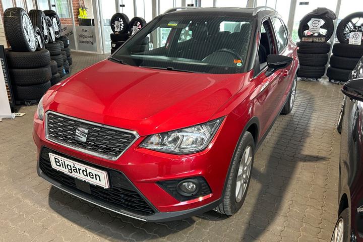 Rød Seat Arona fra 2019
