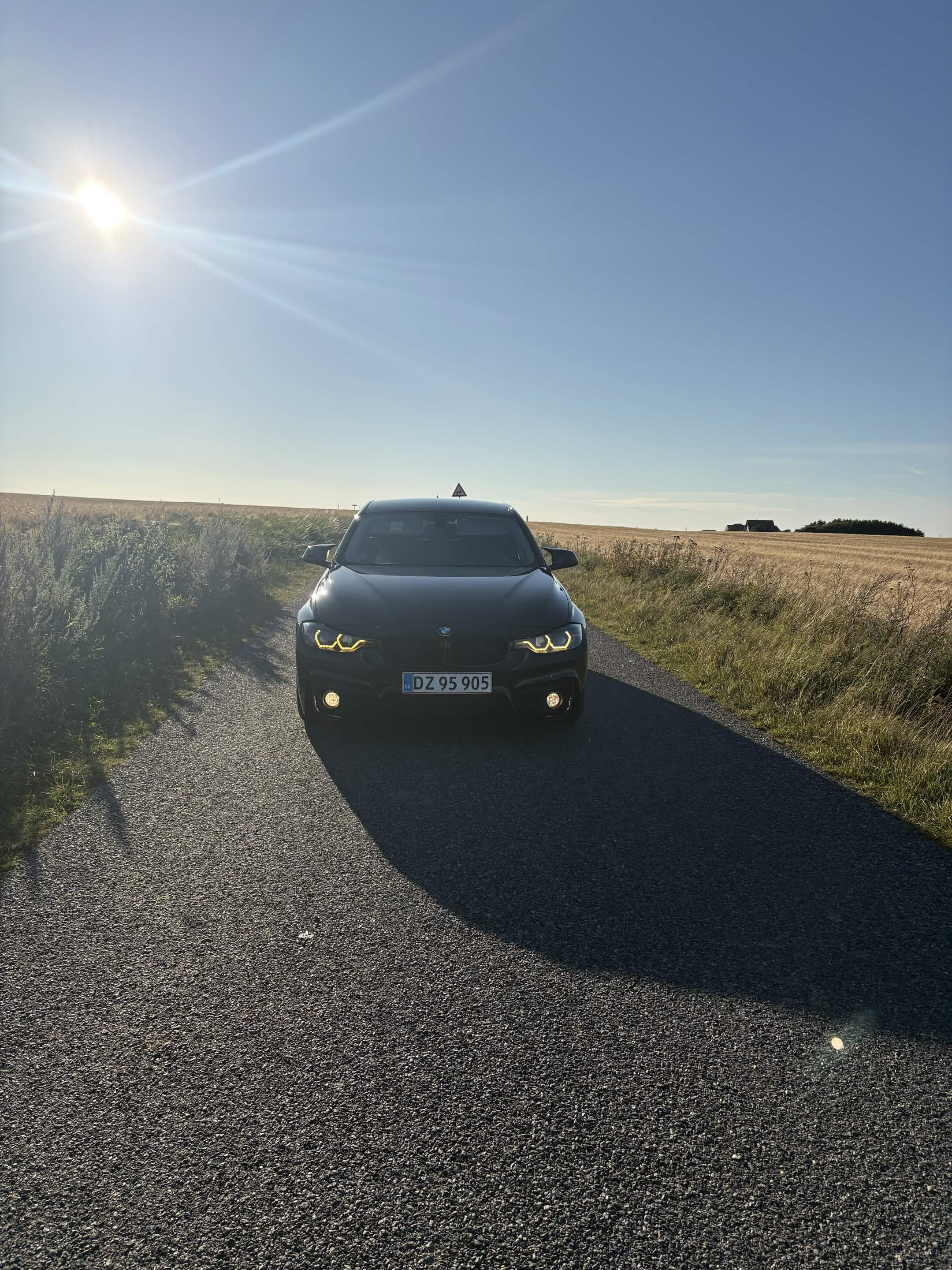Sort BMW 316d fra 2014