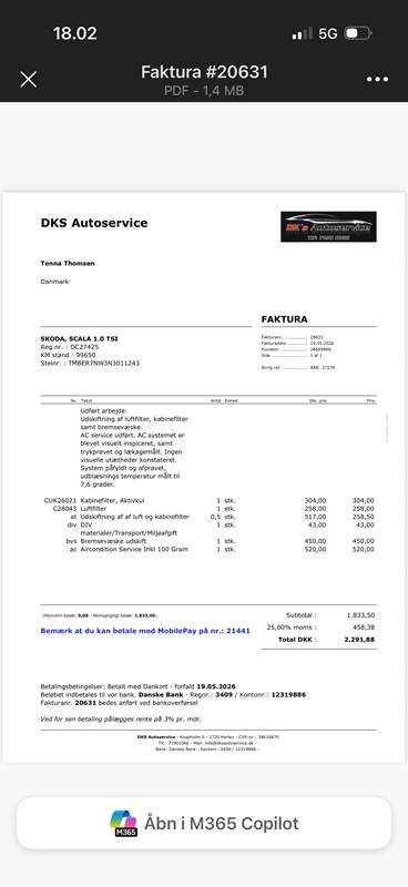 undefined Skoda Scala fra 2022