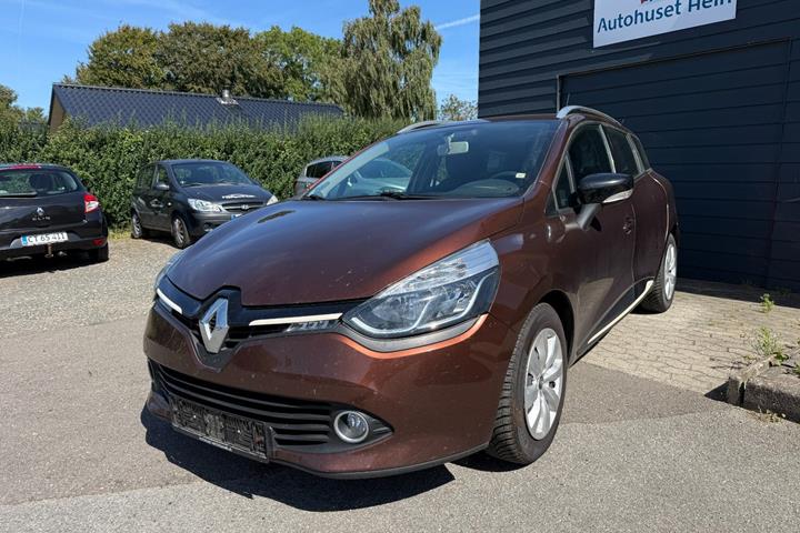 Brun Renault Clio IV fra 2013