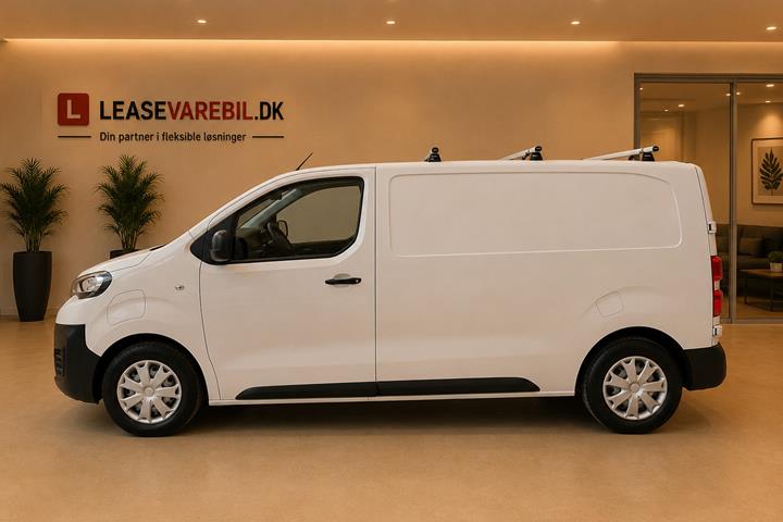 Hvid Peugeot e-Expert fra 2021