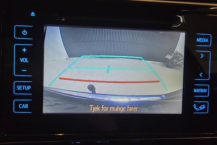 Sort Toyota Auris fra 2015