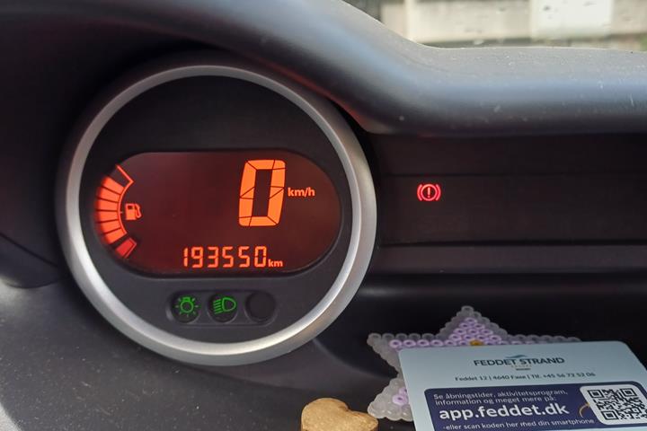 Hvid Renault Twingo fra 2014