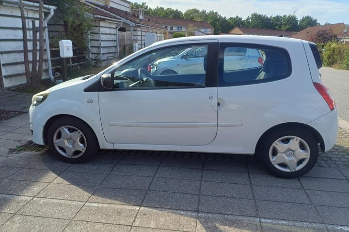 Hvid Renault Twingo fra 2014