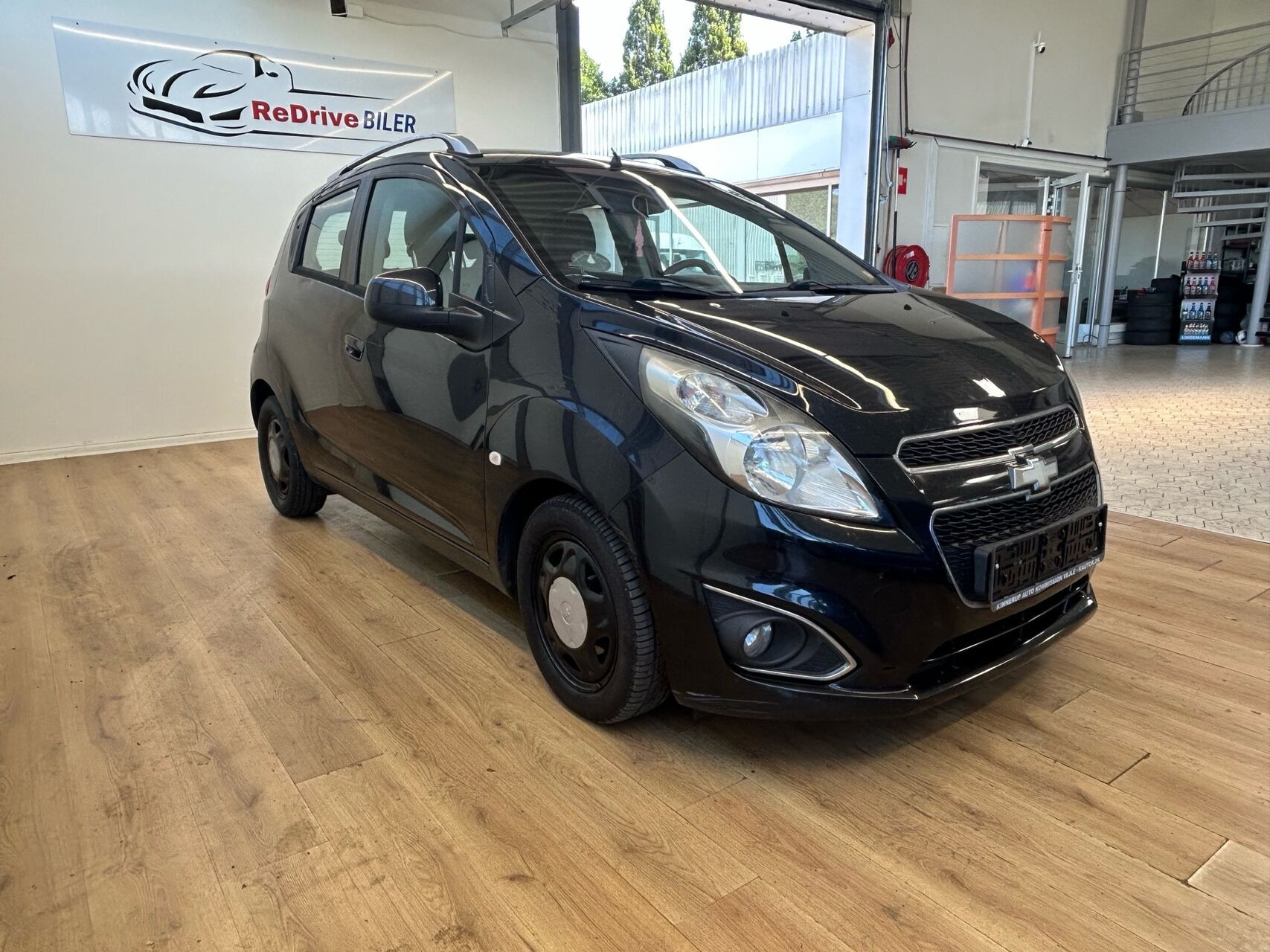 Sort Chevrolet Spark fra 2013